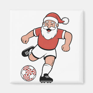 Imán Jugador de Navidades de fútbol de Santa Sede