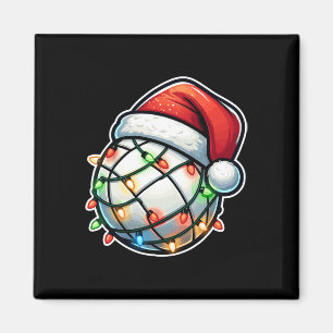 Imán Jugador de Navidades divertidos renos de voleibol 
