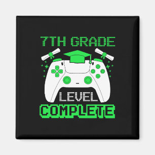 Imán Jugador de nivel completo Graduación de 7º grado G