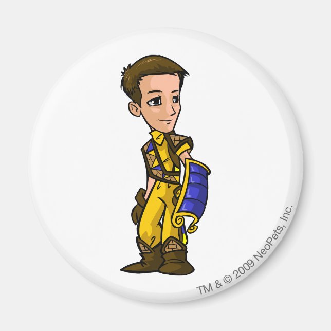 Imán Jugador de personal del Desierto Dirigibles Perdid (Frente)