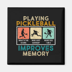 Imán Jugador de Pickleball Cita Funny Pickleball Lover