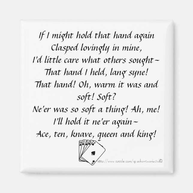 Imán "Jugador de póker" (Frente)