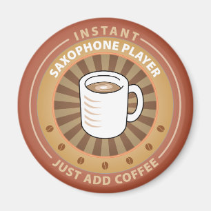 Imán Jugador de saxofón inmediato