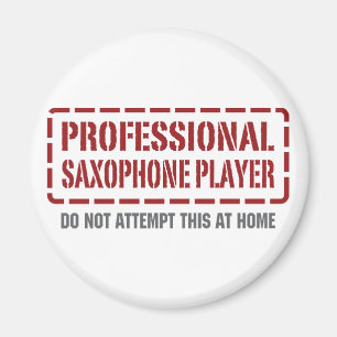 Imán Jugador de saxofón profesional