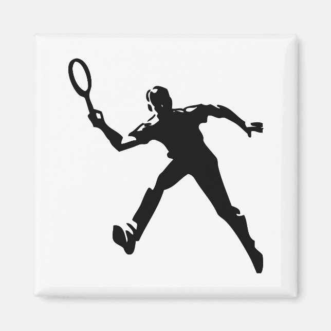 Imán Jugador de tenis (Frente)