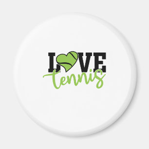 Imán Jugador de tenis Amar al tenis