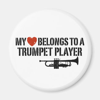 Imán Jugador de trompeta de mi corazón