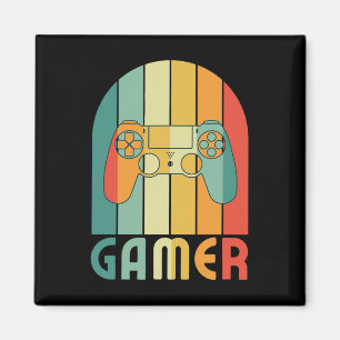 Imán Jugador De Videojuegos Jugador De Juego Papá