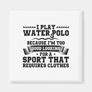 Imán Jugador de waterpolo   Regalos de entrenadores de 