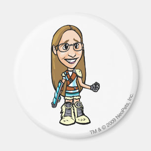 Imán Jugador del equipo de teatro de montaña Dragona