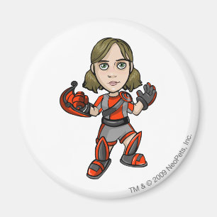 Imán Jugador del personal de la Estación Espacial Snark