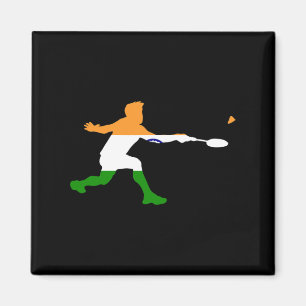 Imán Jugador del transbordador de racquet de la bandera