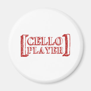 Imán Jugador del violoncelo