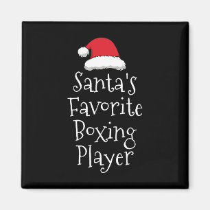 Imán Jugador favorito de boxeo de amigos - Navidades Fu