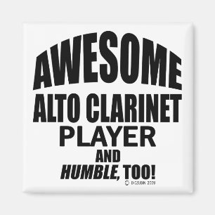 Imán Jugador impresionante del Clarinet del alto
