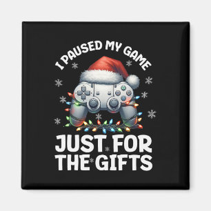 Imán Jugador Navidad Juegos Navideños Videojuegos Chico