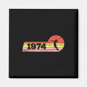 Imán Jugadora de bádminton Nacida en 1974 Vintage Women