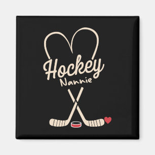 Imán Jugadora de Hockey Nannie Corazón