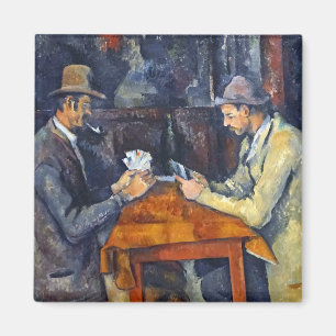 Imán Jugadores de cartas, Cezanne
