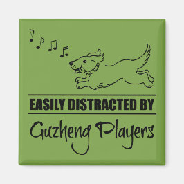 Imán Jugadores de Guzheng distraen fácilmente al perro 