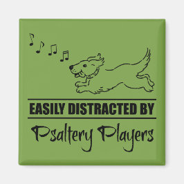 Imán Jugadores de salterias distran fácilmente al perro