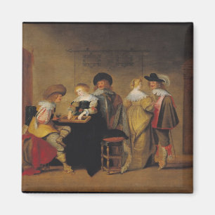 Imán Jugadores del backgammon