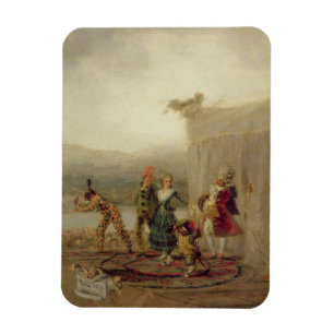 Imán Jugadores que dan un paseo, 1793 (aceite en la