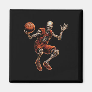 Imán Jugando al baloncesto Guay Funny Halloween