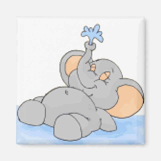 Imán Jugando en el agua (Frente)