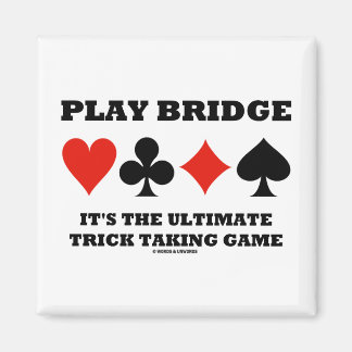 Imán Jugar el puente es el juego de última hora