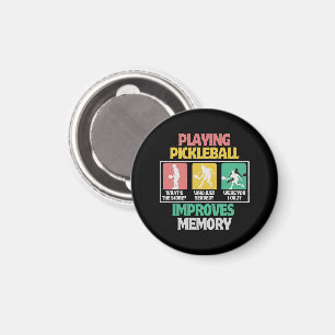 Imán Jugar Pickleball Mejora la Memoria