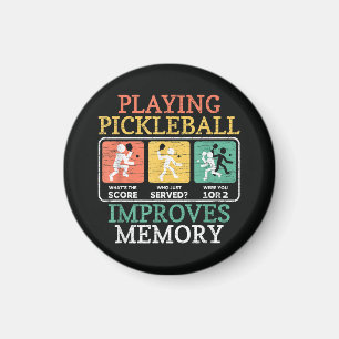 Imán Jugar Pickleball Mejora la Memoria