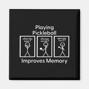 Imán Jugar pickleball mejora la memoria pickle ball gam