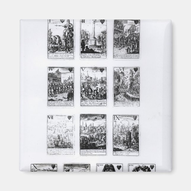 Imán Jugar tarjetas conmemorativas (Frente)