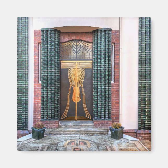 Imán Jugenstil Door (Frente)