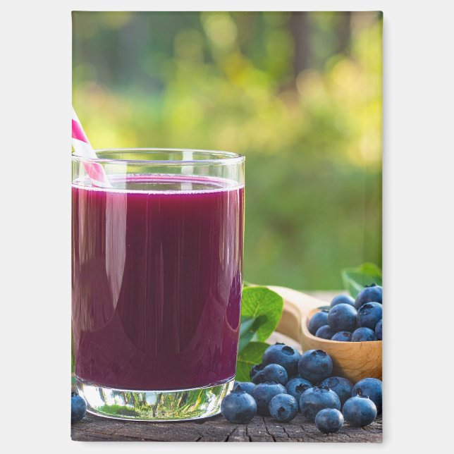 Imán jugo de arándano (Anverso)