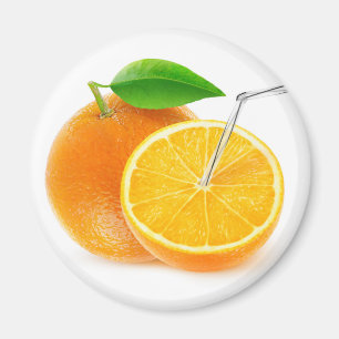 Imán Jugo de naranja natural