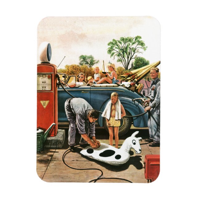 Imán Juguete de playa inflable (Vertical)