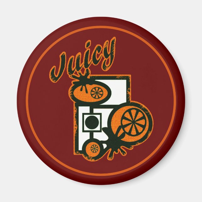 Imán Juicy Naranjas (Frente)