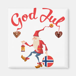 Imán Jul de Dios noruego alegres navidades norway maña