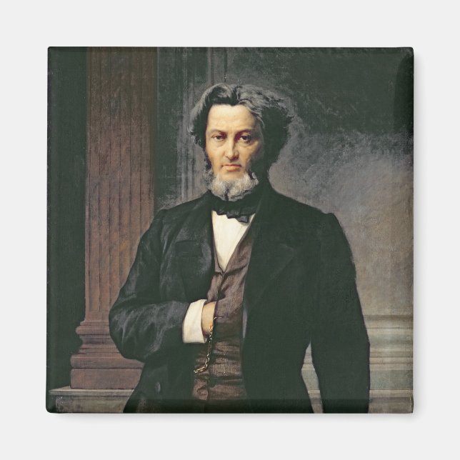 Imán Jules Favre 1865 (Frente)