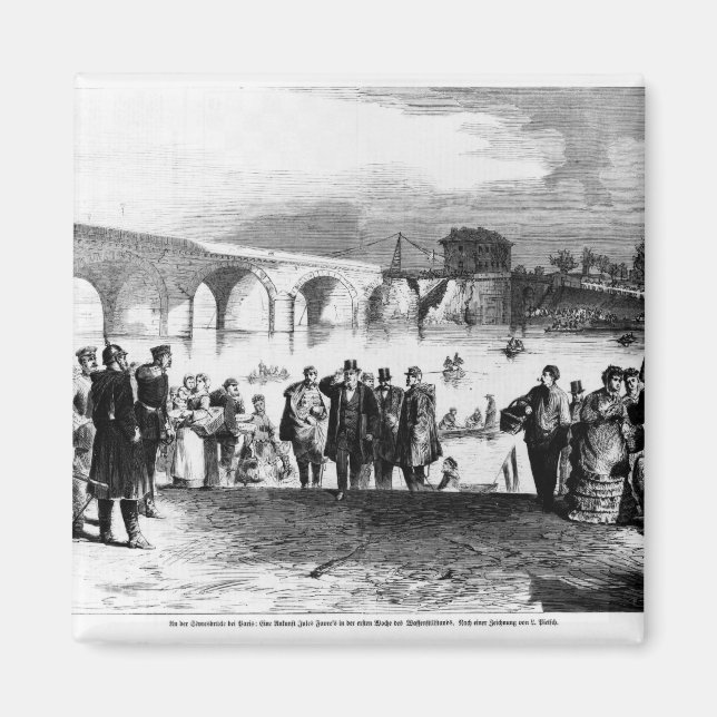 Imán Jules Favre llega al Pont de Sevres (Frente)