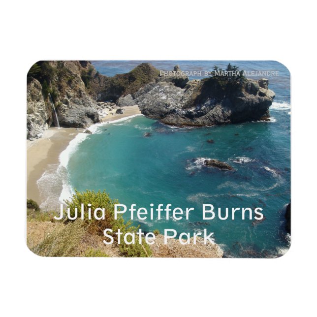 Imán Julia Pfeiffer Burns State Park Magnet (Horizontal)