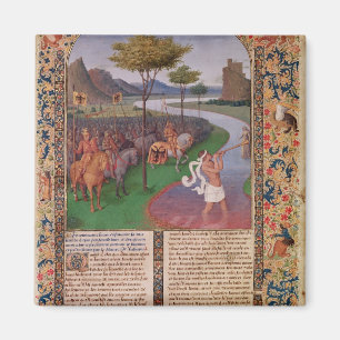 Imán Julio César cruzando el Rubicón, c.1470
