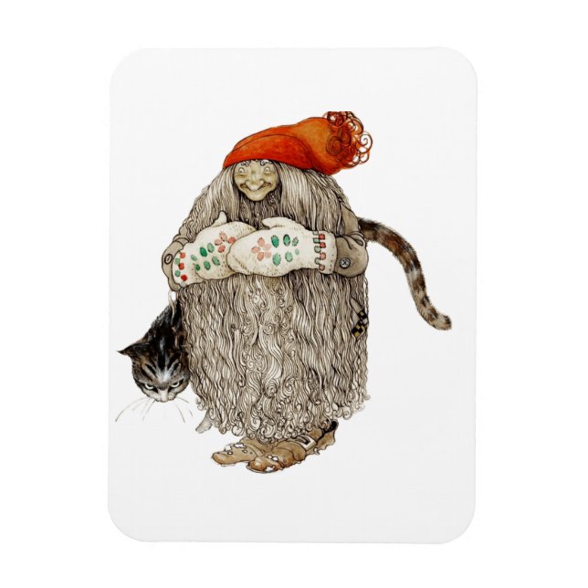 Imán Jultomten (Vertical)