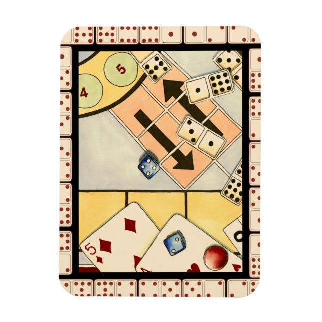 Imán Jumble surtido de juegos de oportunidad (Vertical)