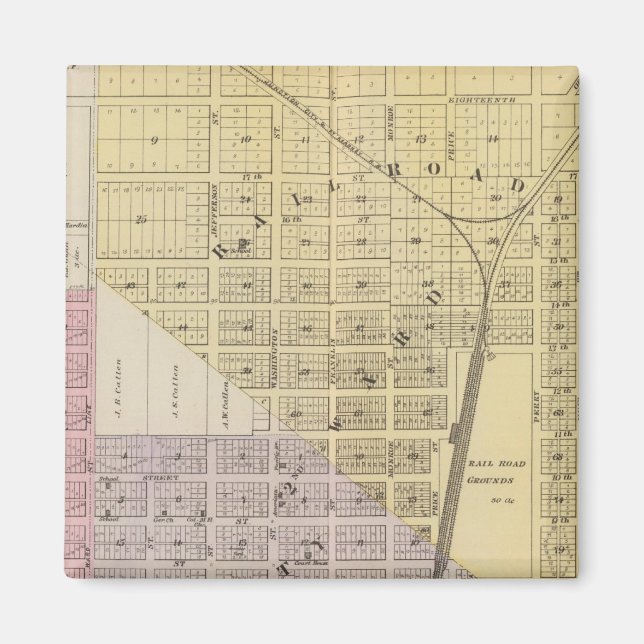Imán Junction City, Condado de Davis, Kansas (Frente)