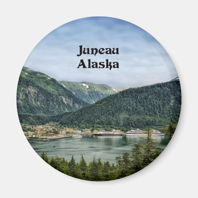 Imán Juneau, Alaska (Frente)