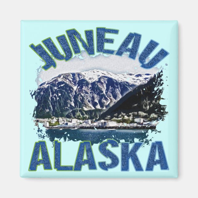 Imán Juneau, Alaska (Frente)