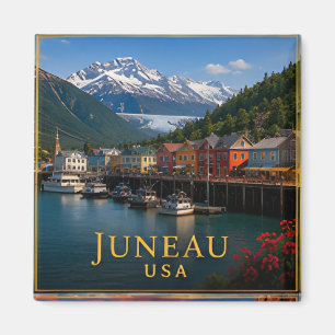 Imán Juneau Alaska Glaciar y fiordos de montaña Mendenh
